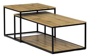 Dohányzóasztal 100 × 50 × 35 cm, MDF, vadtölgy CT-X7123 OAK