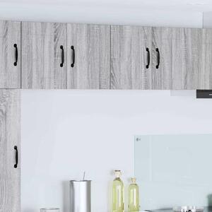 Konyhai faliszekrények 2 pcs Szürke Sonoma 60 x 31 x 40 cm