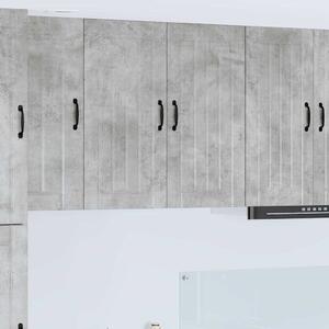 Konyhaszekrény Beton Szürke 80 x 31 x 80 cm Faanyag