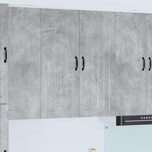 Konyhaszekrény Beton Szürke 80 x 31 x 100 cm Faanyag
