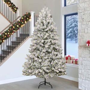 Mű karácsonyfa 300 cm 300 LED Meleg fehér PVC és Acél