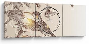 Kép - Kolibri (órával) (90x30 cm)
