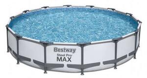 Bestway Steel Pro Max Fémvázas medence vízforgatóval és szűrőbeté