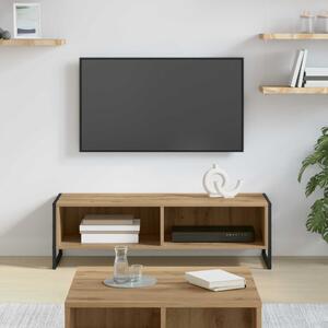 TV szekrény Művészi tölgy 100 x 36.5 x 30.5 cm Faanyag