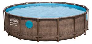 Bestway Power Steel Swim Vista kör alakú medence 488 cm x 122 cm