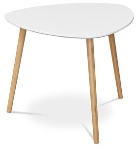 Dohányzóasztal 55 × 55 × 45 cm, MDF, fehér AF-1134 WT