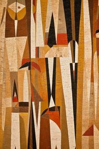 Illusztráció Mosaic Nature, Treechild, (26.7 x 40 cm)