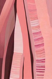 Illusztráció Pink Layers, Treechild, (26.7 x 40 cm)
