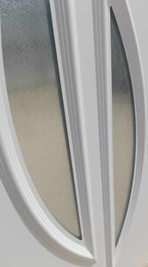 Karen - Műanyag bejárati ajtó / 98x208 / Fehér