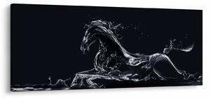 Kép - Ló és a víz (120x50 cm)