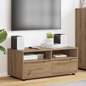 TV szekrény fiókkal Artisan tölgy 100 x 48 x 43 cm Faanyag