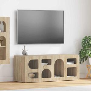 TV szekrény Sonoma tölgy 100 x 35 x 40 cm Faanyag