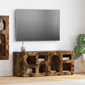 TV szekrény ELST 100 x 35 x 40 cm Füstölt tölgy Faanyag
