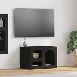 TV szekrény Fekete 60 x 35 x 40 cm Faanyag
