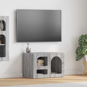 TV szekrény ELST 60 x 35 x 40 cm Szürke Sonoma Faanyag