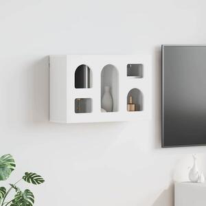 Függő szekrény polcokkal Fehér 60 x 20 x 40 cm Faanyag