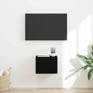 TV Fali Szekrény Fekete 60 x 31 x 29.5 cm Faanyag