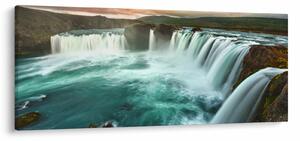 Kép - Vízesések (120x50 cm)