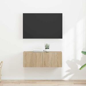 TV Fali Szekrény 2 pcs Sonoma 60 x 31 x 29.5 cm Faanyag