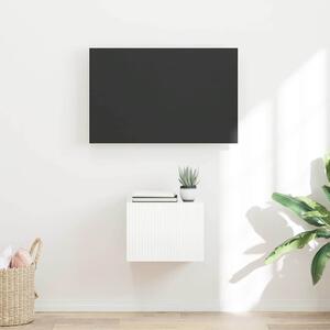 TV Fali Szekrény Fényes Fehér 39 x 31 x 29,5 cm Faanyag