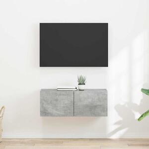 TV Fali Szekrény 2 pcs Beton 60 x 31 x 29.5 cm Faanyag