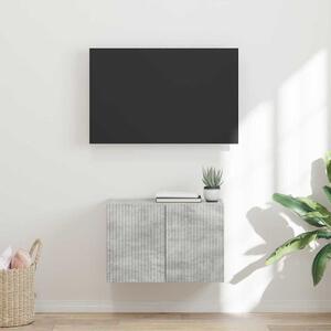 TV Fali Szekrény Beton Szürke 59,5 x 31 x 40 cm Faanyag