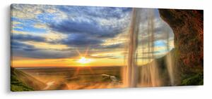 Kép - Vízesés (120x50 cm)