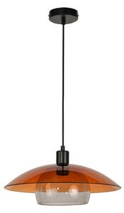 Függőlámpa COREP, Jolly, dimmable, Barna / Rozsdabarna, Nappali, Üveg