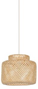 Függőlámpa COREP, Makassar, dimmable, Bézs, Nappali, Bambusz