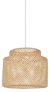 Függőlámpa COREP, Makassar, dimmable, Bézs, Nappali, Bambusz