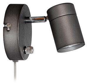 Fali Lámpa By Rydéns, Correct, dimmable, Szürke, Nappali, Fém, Modern