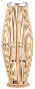 Lámpás TAHITI Bambusz 72 cm Természetes