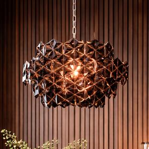 Függőlámpa By Rydéns, Monarque, dimmable, Fekete, Étkező, Műanyag