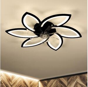 Brilagi Brilagi-LED Dimmelhető lámpa ventilátorral LED/50W/230V 3000-6500K fekete + távirányító BG1614