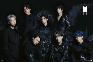Plakát BTS - Black Wings, (91.5 x 61 cm)