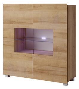 Vitrin Calabria K2D (arany tölgy + arany tölgy) (világítás nélkül)