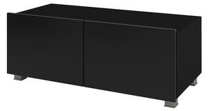 TV asztal Calabria RTV 100 (matt fekete + fényes fekete). 1051535