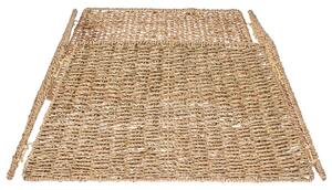 Karácsonyfa alátét MISTEL 59 cm Természetes
