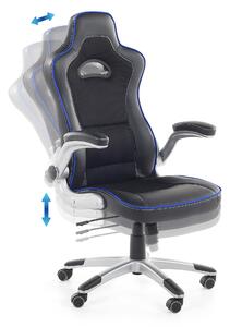 Irodai szék Masre (kék fekete). 1009515