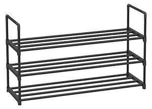Cipőtároló, Songmics, fekete, 92x30x55 cm
