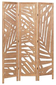 3 paneles térelválasztó VERNAGO Világosbarna 122 cm 170 cm