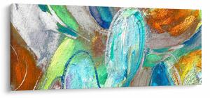 Kép - Színes absztrakció (120x50 cm)