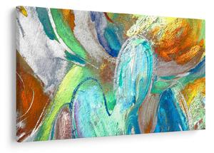 Kép - Színes absztrakció (90x60 cm)