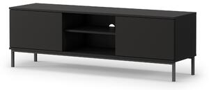 TV asztal Quebec 2D (matt fekete). 1051875