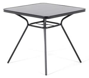 Kerti asztal Love 80 (fekete). 1010133