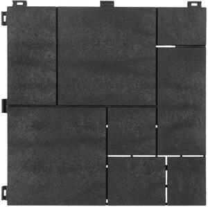 Multy home Gumi csempe STONE MOSAIC 30 x 30 cm, antracit