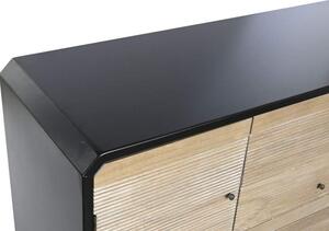 Bútor fa 120x40x90,5 fekete