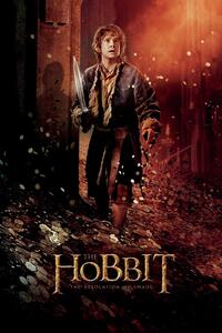 Művészi plakát Hobbit - Bilbo Baggins, (26.7 x 40 cm)