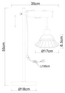 GLOBO JOWITA 54050-1T Asztali lámpa