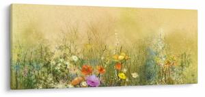 Kép - Festett rét (120x50 cm)